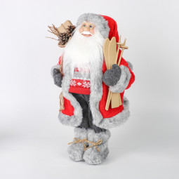 Дед Мороз Величавый в красной шубке 45 см., ЕлкиТорг (ZS-S-21831-18)