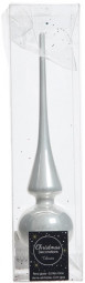 Елочная макушка Classic 26 см, белоснежный, стекло, KAEMINGK (113089)