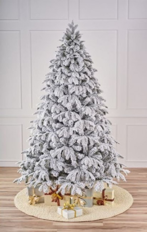 Искусственная ель Альпийская заснеженная 250 см., литая хвоя+пвх, Max Christmas (ЕАЛП25)