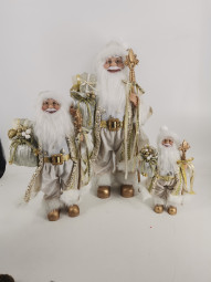 Дед Мороз Королевский в золотом наряде 45 см., ЕлкиТорг (ZS-S-21838-18)