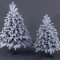 Искусственная ель Альпийская заснеженная 70 см., литая хвоя+пвх, Max Christmas (ЕАЛП07)