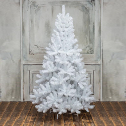 Искусственная елка Жемчужная белая 150 см., мягкая хвоя, ЕлкиТорг (16150)