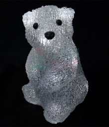 Светодиодная фигура Медвежонок Бобби 20 см., Beauty Led (L-A-B009D)