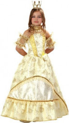 Карнавальный костюм Золушка-Принцесса золотая