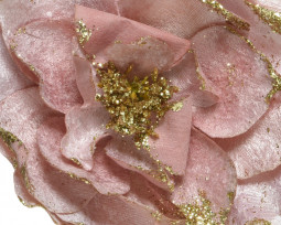 Декоративный цветок Садовая роза  нежно-розовый 16*8 см, Kaemingk (629394/1)