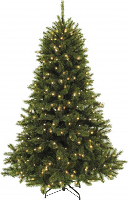 Елка Лесная Красавица с лампочками 120 см., леска+пвх, 96 LED ламп, Triumph Tree (73702)
