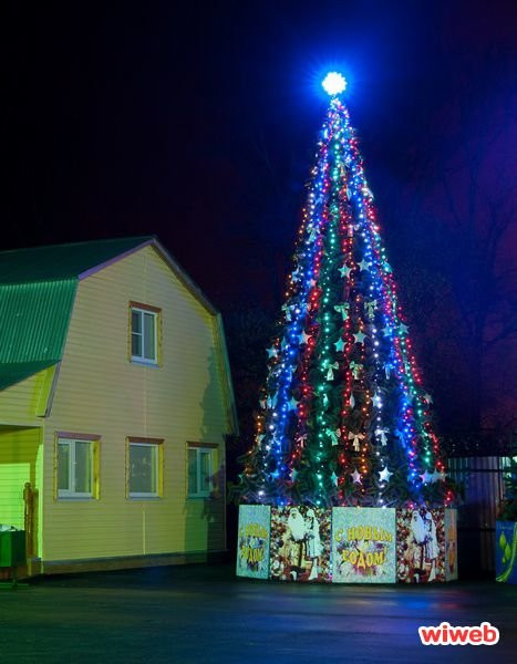 Комплект гирлянд Классик для елей высотой 10 м., 198 Вт., 3960 LED, Green Trees (Klassik10) в Екатеринбурге