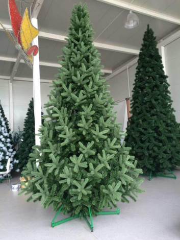 Искусственная елка Европейская Премиум 4,5 м., литая хвоя+пвх, Green Trees (GT4,5EVR)