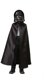 Карнавальный костюм Робот черный, Звездные войны размер 36, рост 140 см. (5229-36)