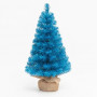 Искусственная елка Искристая голубая 60 см., мягкая хвоя ПВХ, ЕлкиТорг (150060)